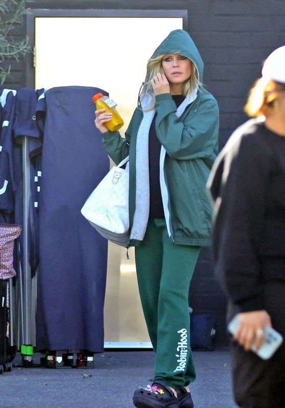 Heidi Klum Spotted Post-Filming in LA 03.14.2025