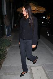 Jasmine Tookes Dines at Alba in West Hollywood | 02.28.2025