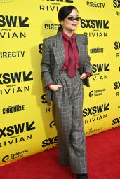 Jenna Ortega’s Plaid Power at SXSW 2025 Premiere