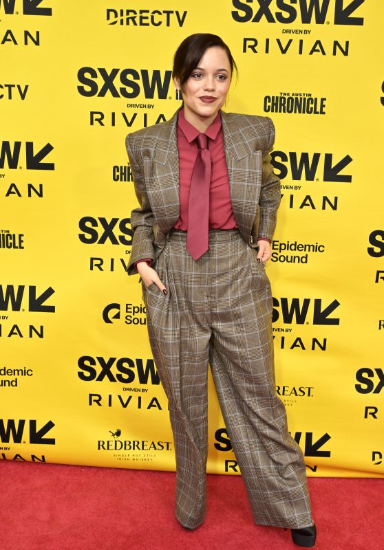 Jenna Ortega’s Plaid Power at SXSW 2025 Premiere