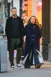 Jennifer Lawrence Steps Out in NYC in Luxe Layering