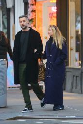 Jennifer Lawrence Steps Out in NYC in Luxe Layering
