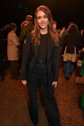 Jessica Alba Steals Spotlight at Hermès AW25 Show