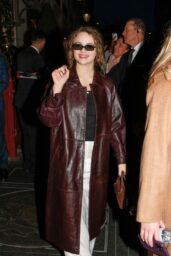 Joey King - Stylish Exit in Paris 03 10 2025