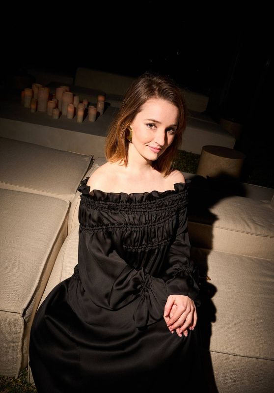 Kaitlyn Dever’s Saint Laurent Look Steals the Pre-Oscar Spotlight