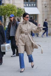 Kendall Jenner Paris Street Style Hermès Moment