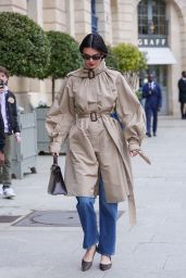 Kendall Jenner Paris Street Style Hermès Moment