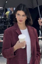 Kendall Jenner Paris Street Style L'Oréal Shoot