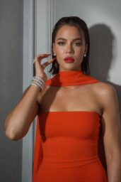 Khloe Kardashian's Red Dress Moment - 03 19 2025