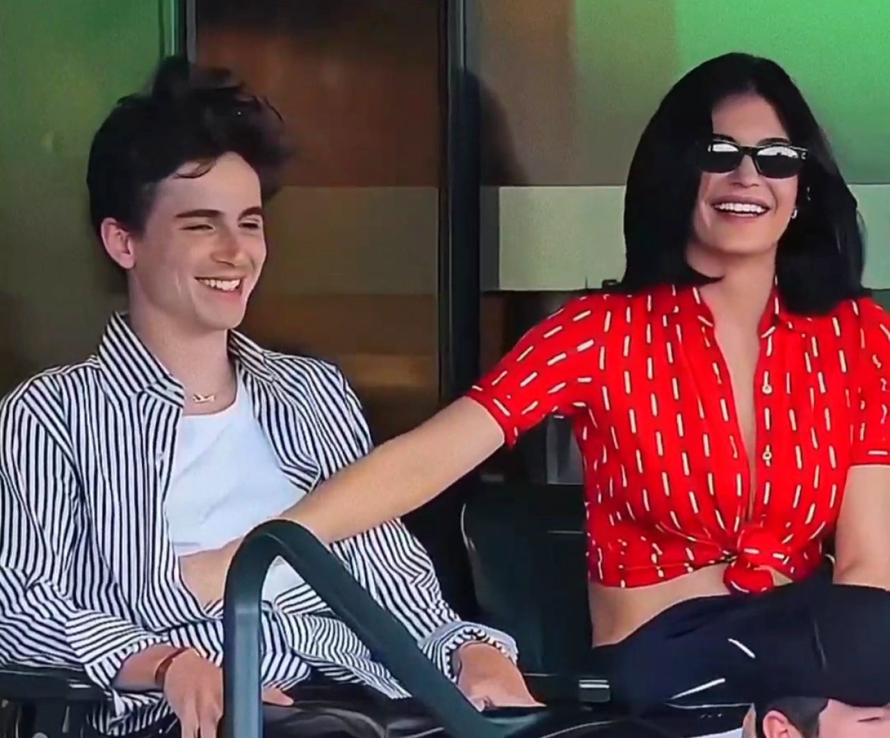 Kylie Jenner and Timothée Chalamet at Indian Wells - 03 09 2025