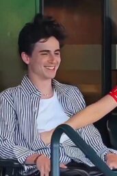 Kylie Jenner and Timothée Chalamet at Indian Wells - 03 09 2025