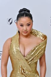 Lana Condor at Elton John