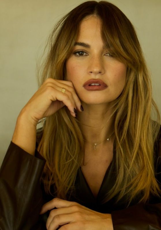 Lily James Stuns in March 2025 Photoshoot