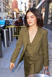 Lucy Hale Arrives at "Today" Show NYC - 03.12.2025