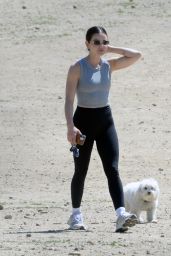 Lucy Hale at Los Angeles Dog Park 2025