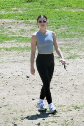 Lucy Hale at Los Angeles Dog Park 2025