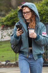 Madelaine Petsch’s LA Coffee Run Style, 03.05.2025