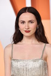 Maude Apatow’s Elegant Look at Vanity Fair Oscars 2025 Party