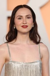 Maude Apatow’s Elegant Look at Vanity Fair Oscars 2025 Party