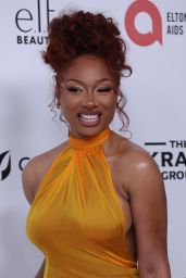 Megan Thee Stallion Dazzles at Elton John