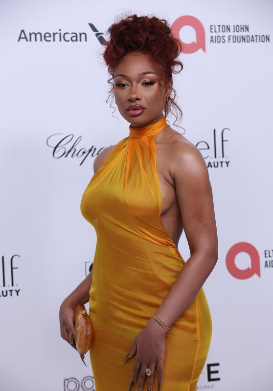 Megan Thee Stallion Dazzles at Elton John