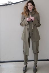 Michelle Monaghan Wows in Sage Co-ord at Milan Fashion Week