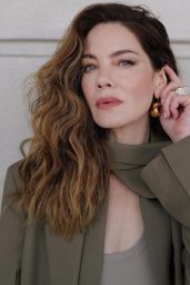 Michelle Monaghan Wows in Sage Co-ord at Milan Fashion Week