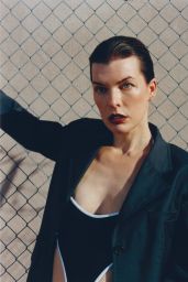 Milla Jovovich in Crash Magazine March 2025