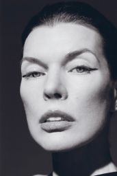 Milla Jovovich in Crash Magazine March 2025