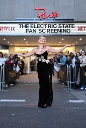 Millie Bobby Brown’s Floral Glam at ‘The Electric State’ Premiere