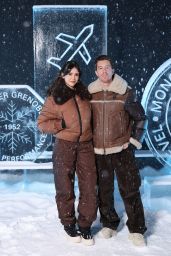 Nina Dobrev’s Chic Moncler Look at Courchevel Show