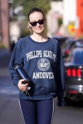 Olivia Wilde Rocks Gym Style in LA - 03.13.2025