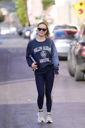 Olivia Wilde Rocks Gym Style in LA - 03.13.2025