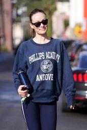 Olivia Wilde Rocks Gym Style in LA - 03.13.2025