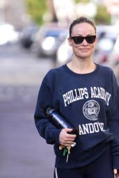 Olivia Wilde Rocks Gym Style in LA - 03.13.2025