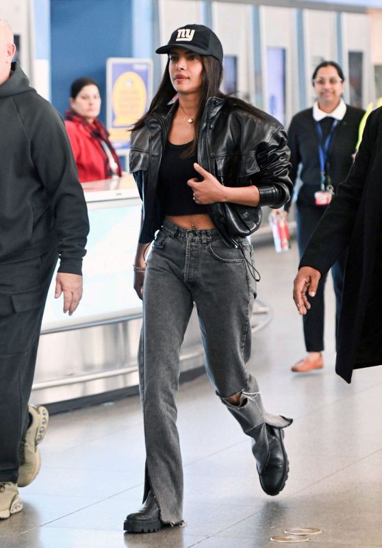 Priyanka Chopra Arrives in New York City - 03.20.2025