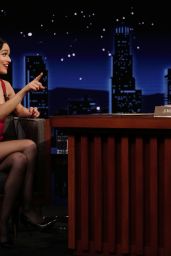 Rachel Zegler’s Disney-Inspired Look on Jimmy Kimmel Live