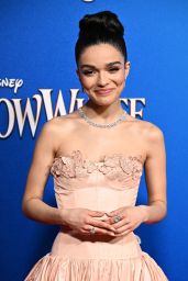 Rachel Zegler’s Peach Perfection at Snow White Premiere in LA