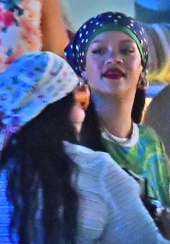 Rihanna Parties in Barbados with Friends - 03.13.2025