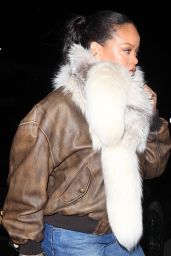 Rihanna’s Casual Chic Look at Giorgio Baldi Sparks Buzz