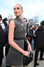 Romee Strijd’s Dior Paris Fashion Week Ensemble