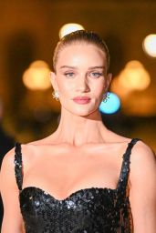 Rosie Huntington-Whiteley’s Parisian Glamour at Le Grand Diner Du Louvre