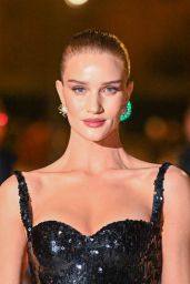 Rosie Huntington-Whiteley’s Parisian Glamour at Le Grand Diner Du Louvre