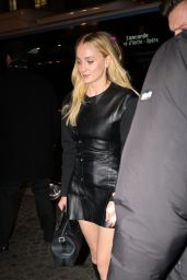 Sophie Turner’s Paris Fashion Week Style: Leather, Diamonds, and a New Chapter