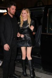 Sophie Turner’s Paris Fashion Week Style: Leather, Diamonds, and a New Chapter