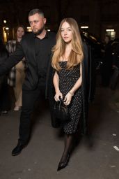 Sydney Sweeney’s Polka Dot Glamour at Miu Miu Paris Dinner