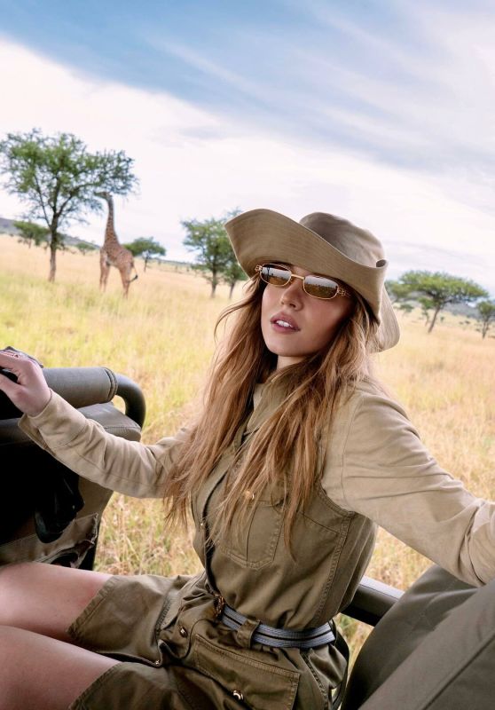 Sydney Sweeney Stuns in Safari Chic Photoshoot March 2025  