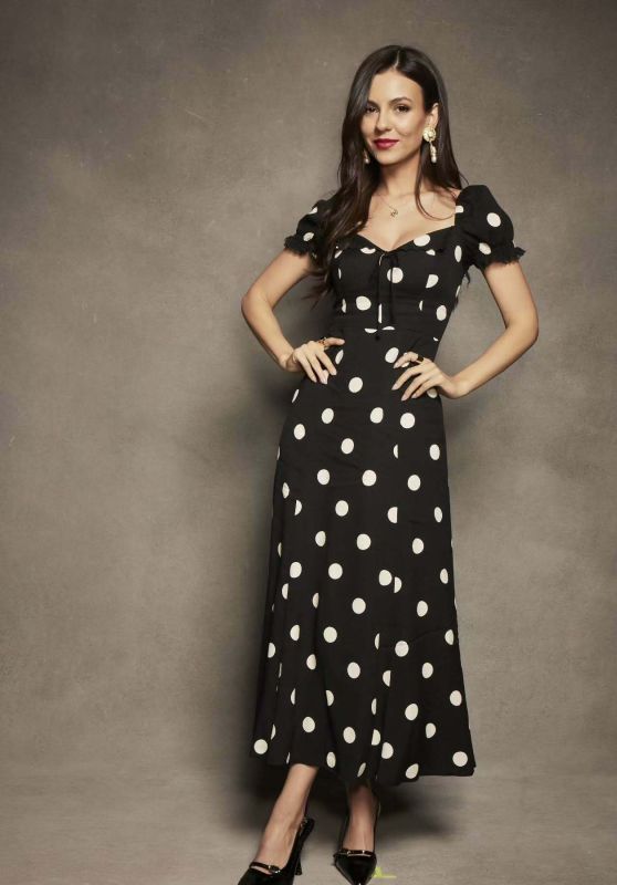 Victoria Justice Polka Dot Elegance Photoshoot - 03.12.2025