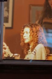 Zendaya & Alexa Demie Shine Filming Euphoria Season 3 03.06.2025