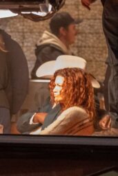 Zendaya & Alexa Demie Shine Filming Euphoria Season 3 03 06 2025